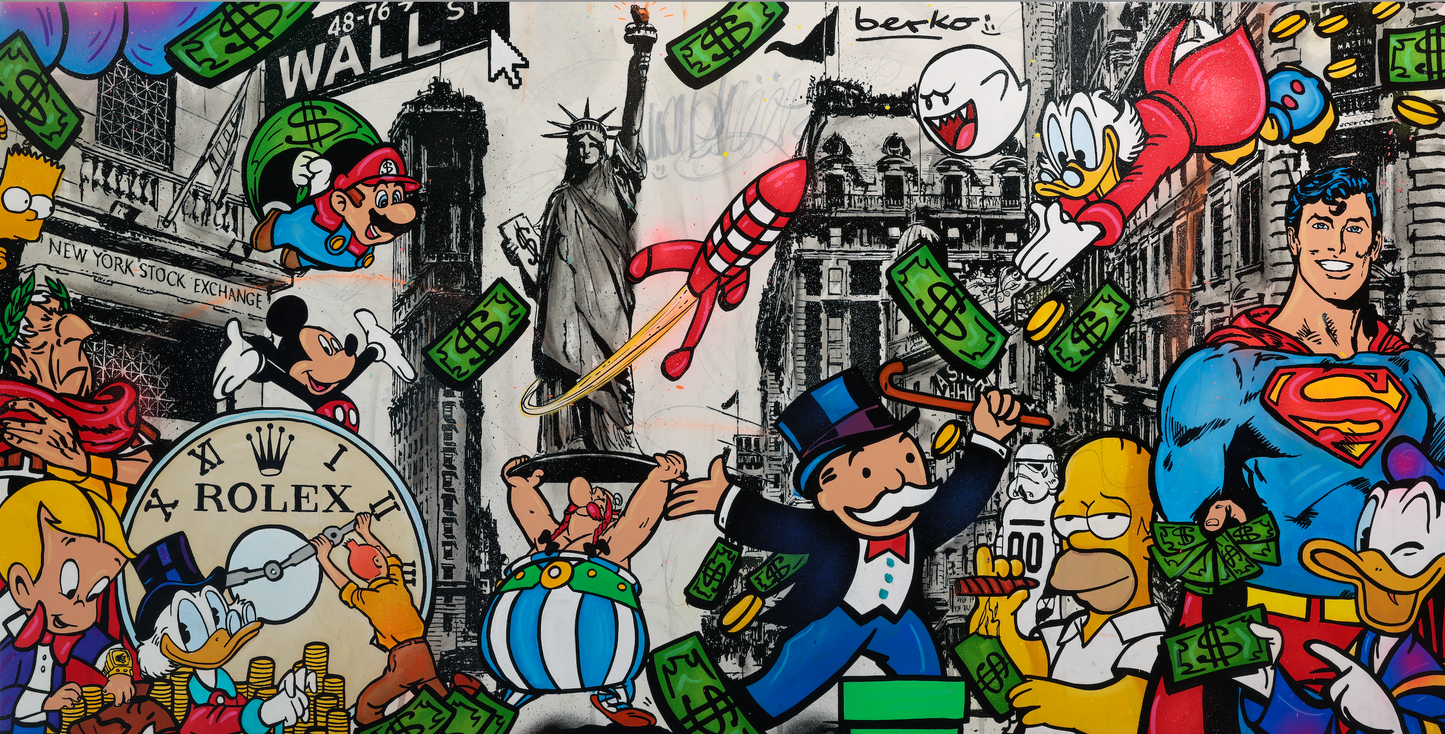 Time! / Matte Canvas or Fine art paper / Open Edition