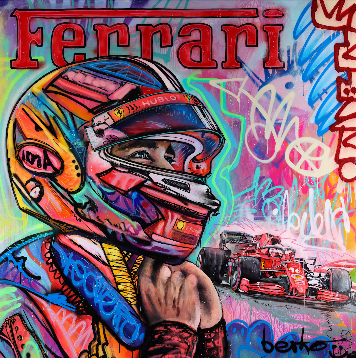 Charles Leclerc / Matte Canvas or Fine art paper / Open Edition