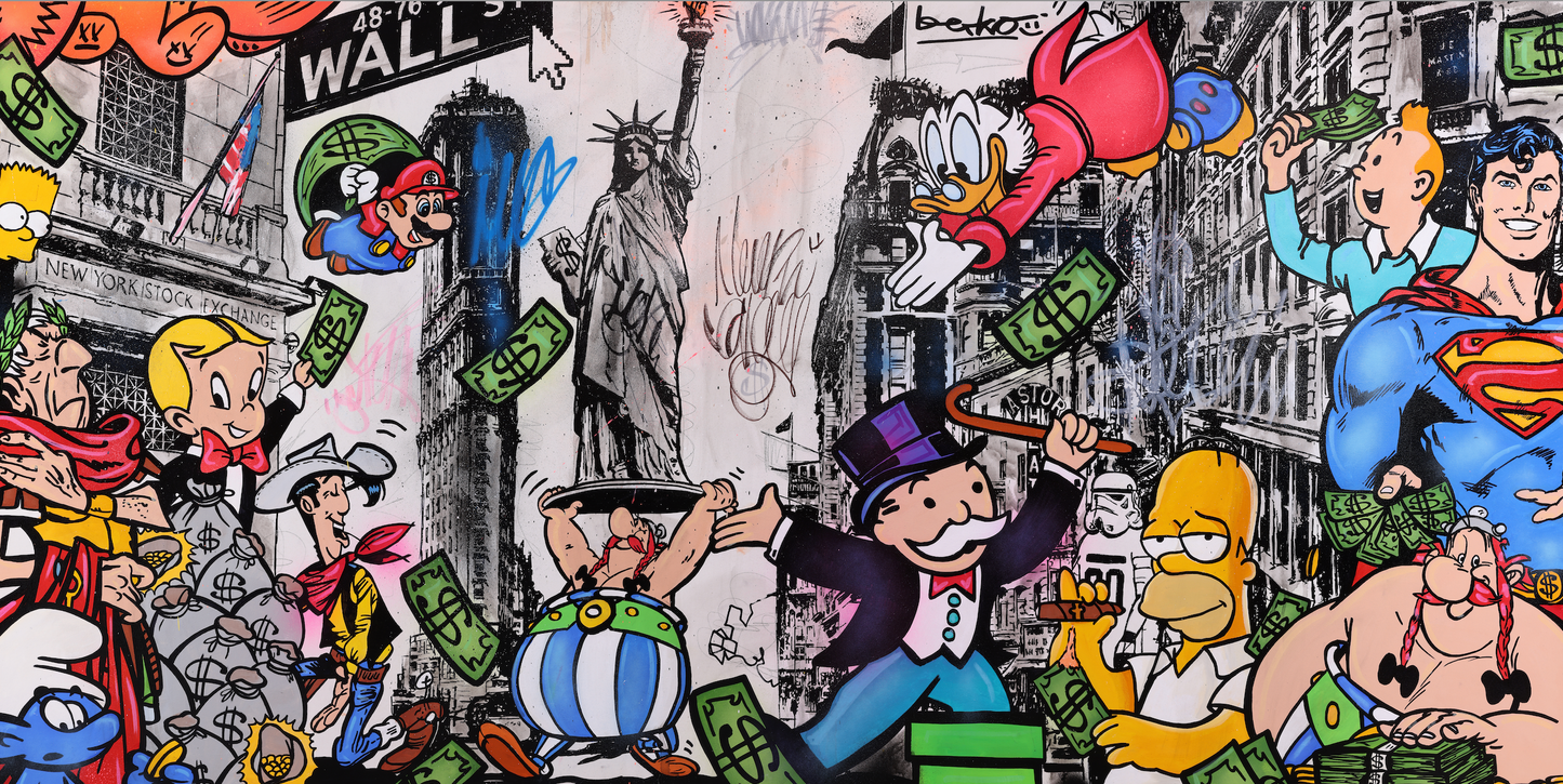 Dive! / Matte Canvas or Fine art paper / Open Edition