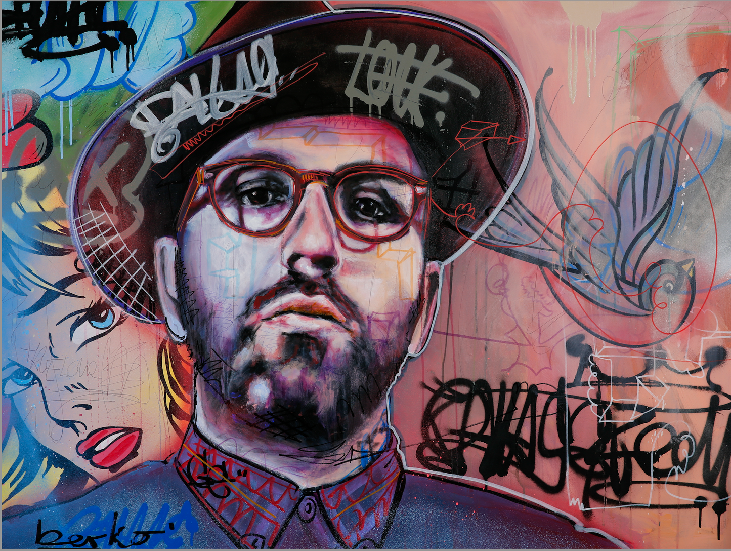 Dallas Green / 28 X 38 / Matte Canvas or Fine art paper / Open Edition