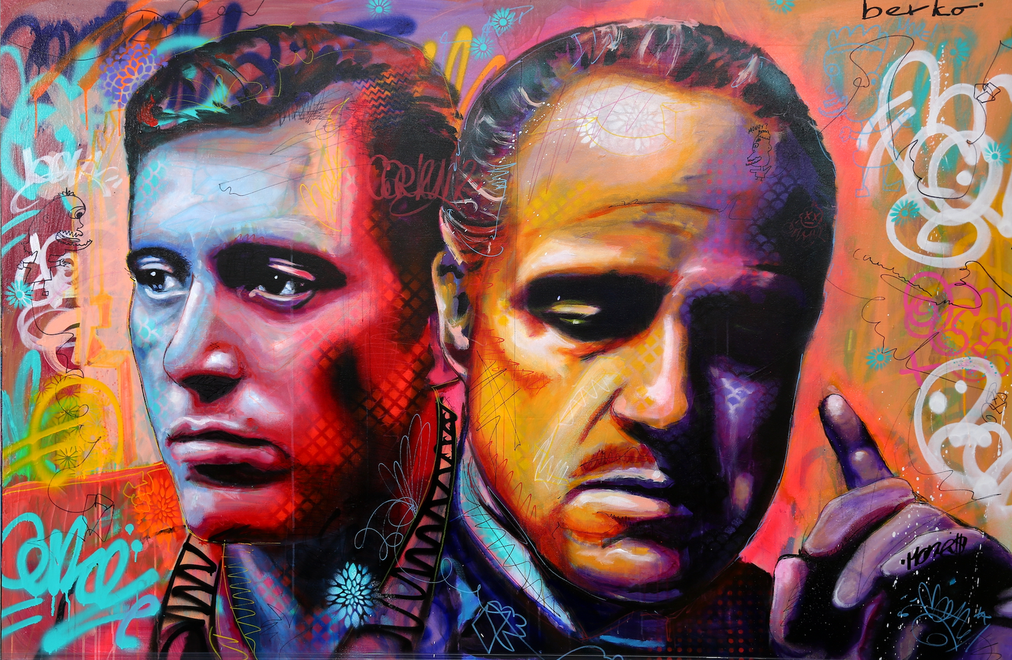 Godfather / Matte Canvas or Fine art paper / Open Edition