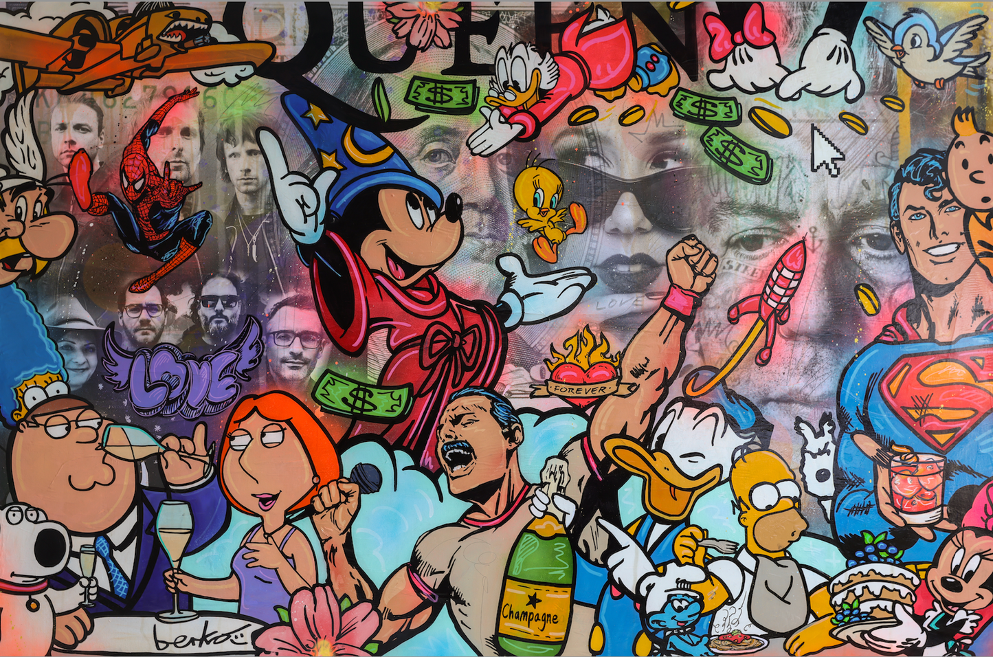 Eat & Drink! / Matte Canvas or Fine art paper / Open Edition