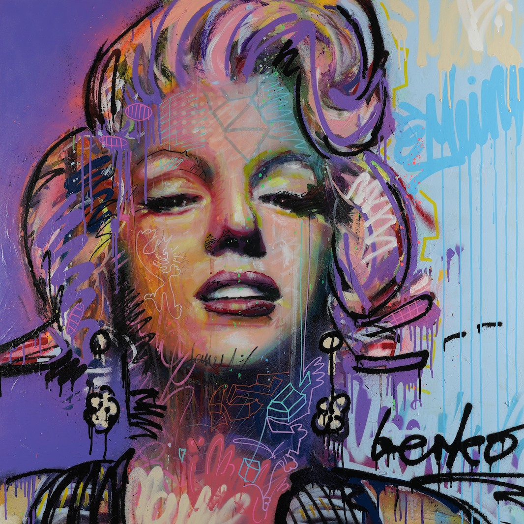 Marilyn Monroe / Matte Canvas or Fine art paper / Open Edition