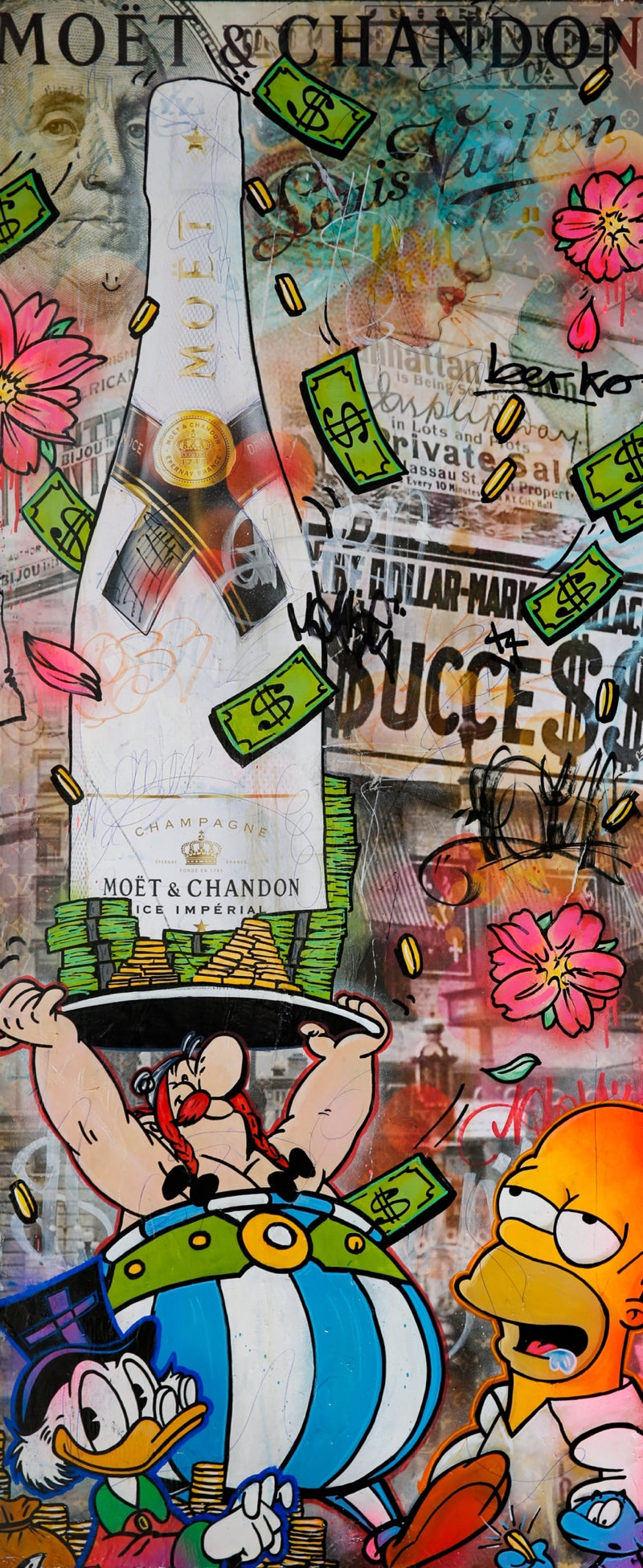 Champagne! / Matte Canvas or Fine art paper / Open Edition