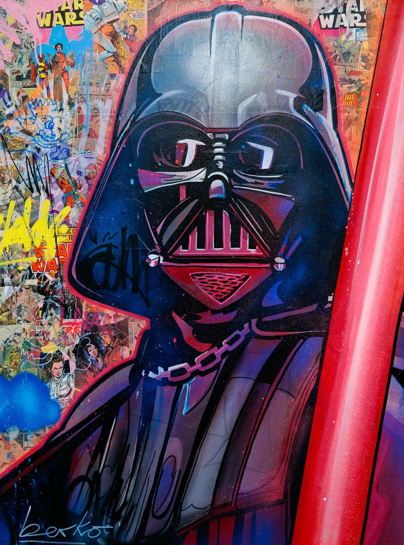 Darth Vader / Matte Canvas or Fine art paper / Open Edition