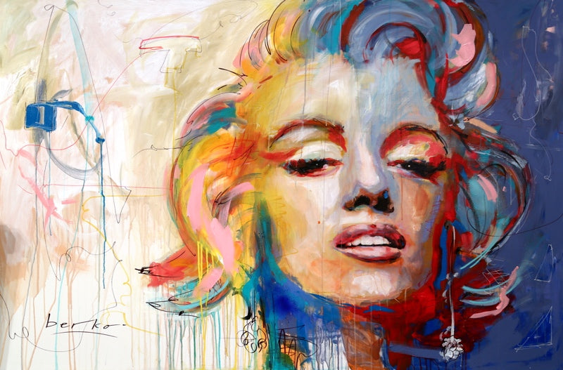 Marilyn Monroe / Matte Canvas or Fine art paper / Open Edition