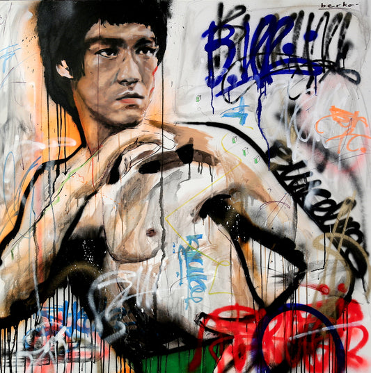 Bruce Lee / 24 X 24 / Fine art paper / Open Edition