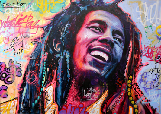 Bob Marley / 24 X 32 / Fine art paper / Open Edition