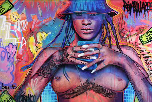 Rihanna / 24 X 36 / Fine art paper / Open Edition