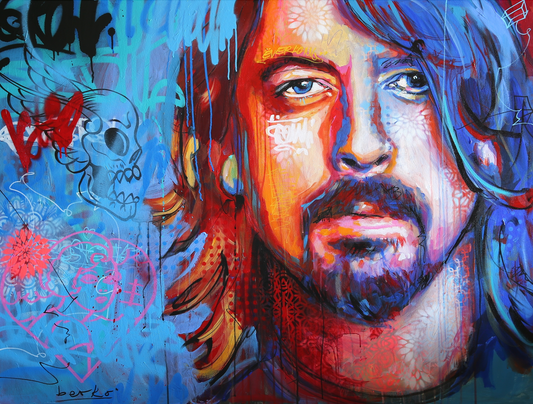 Dave Grohl / 24 X 32 / Fine art paper / Open Edition