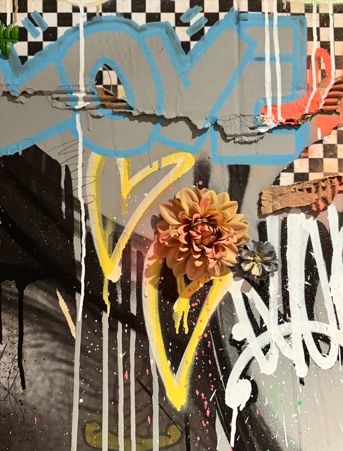 ORIGINAL painting / Vandalissima / Sofia Loren / 58 X 95 inches