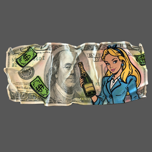 American 100$ REALTOR bill / 22 X 48 inches