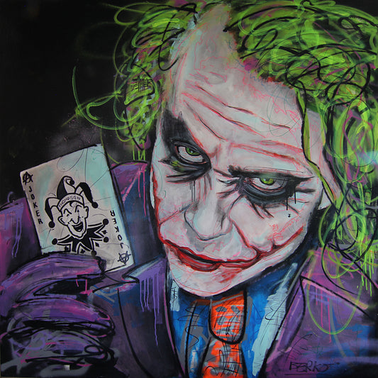 Joker / 24 X 24 inches / Fine art paper / Open Edition