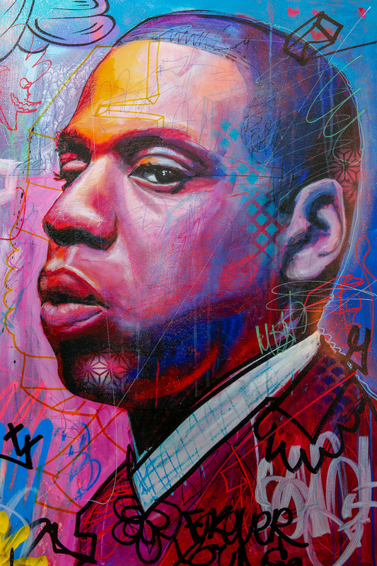Jay Z / 24 X 36 / Fine art paper / Open Edition