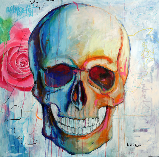Skull / 24 X 24 / Fine art paper / Open Edition